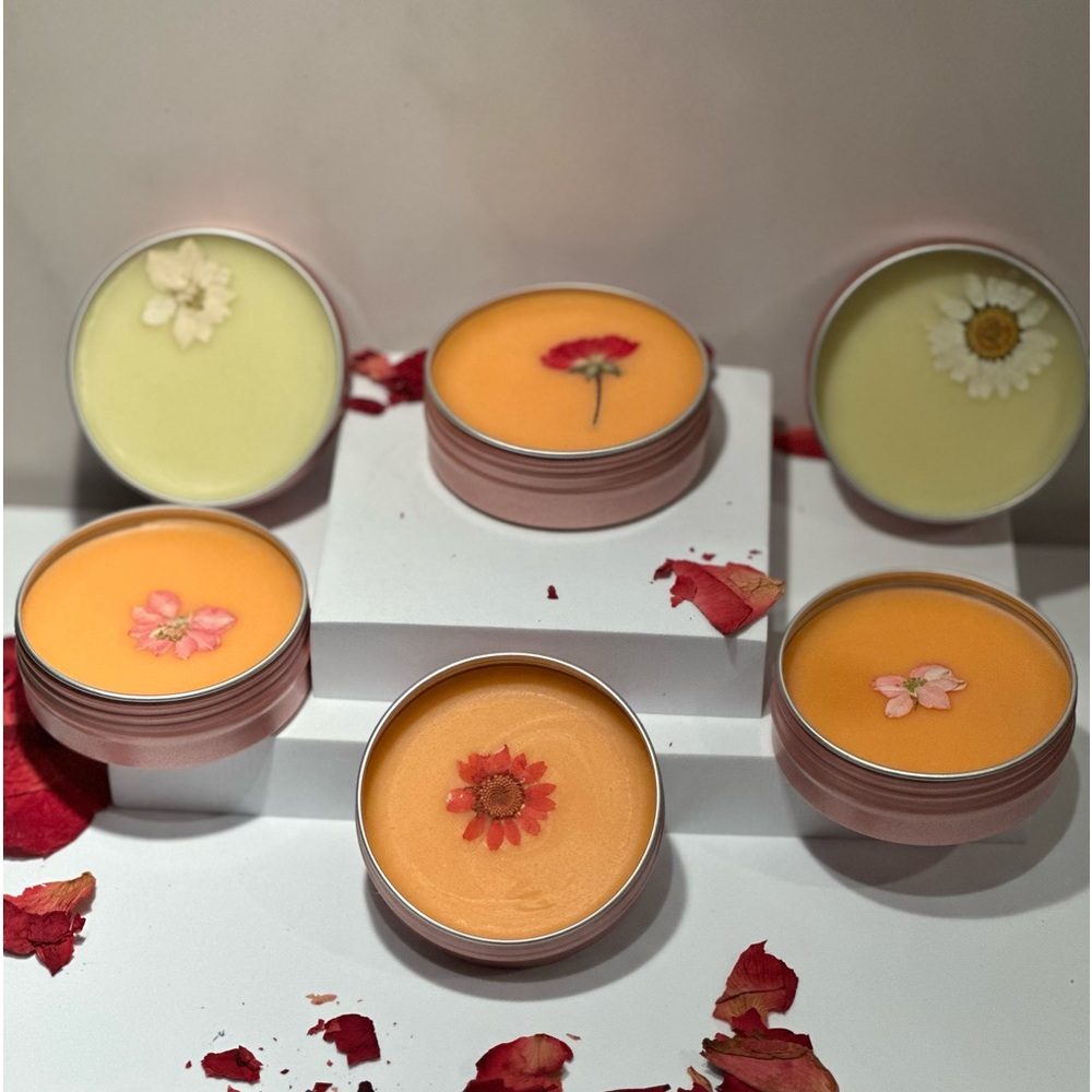 Custom Natural Lip-balm 🌺🌸made with organic Shea-butter